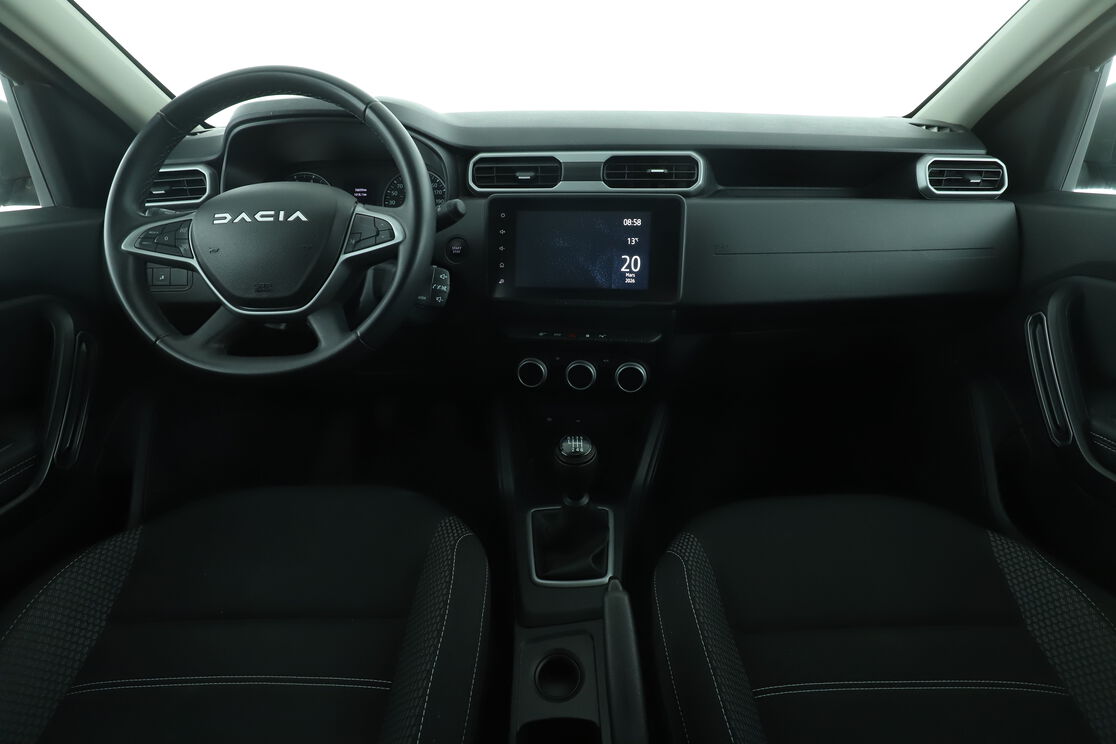 Interieur voorzijde gezien vanaf de achterbank