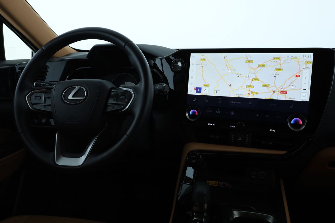 Intérieur côté conducteur depuis le siège arrière