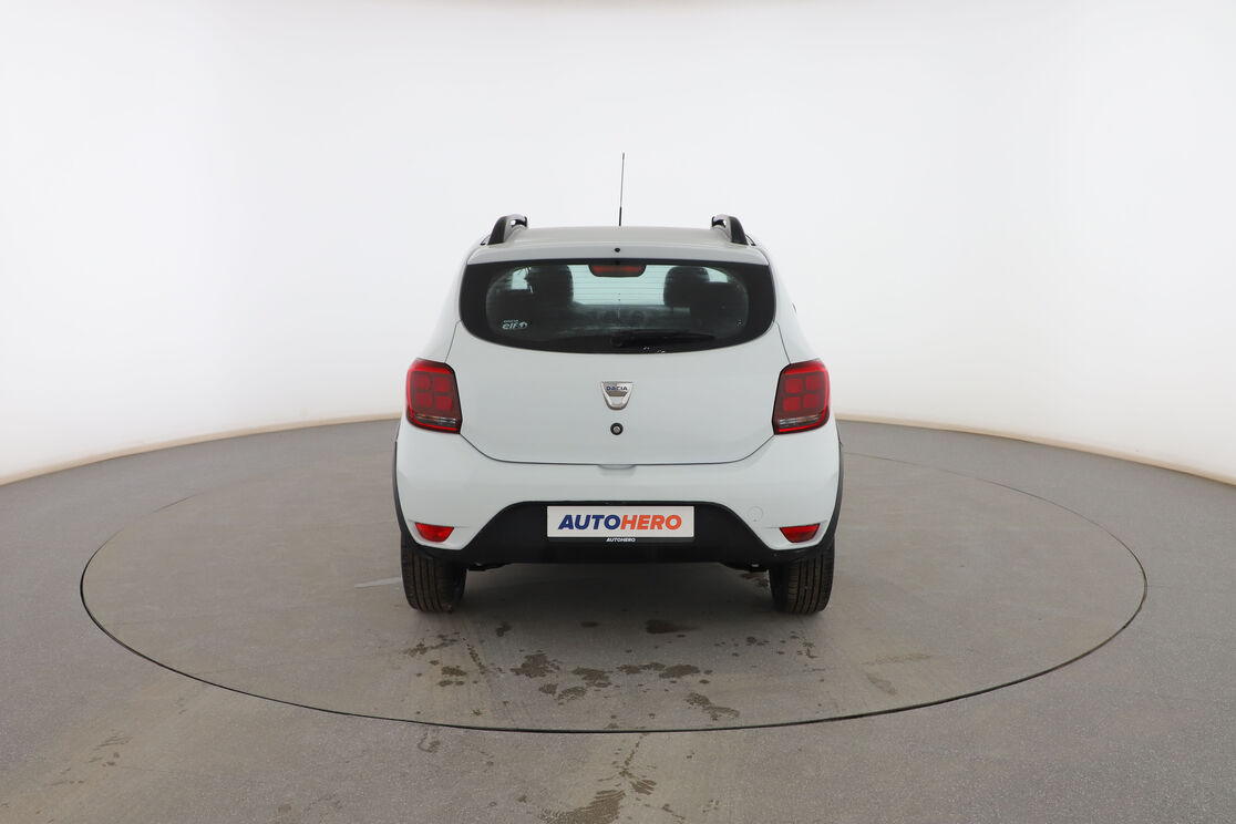 Exterior parte posterior