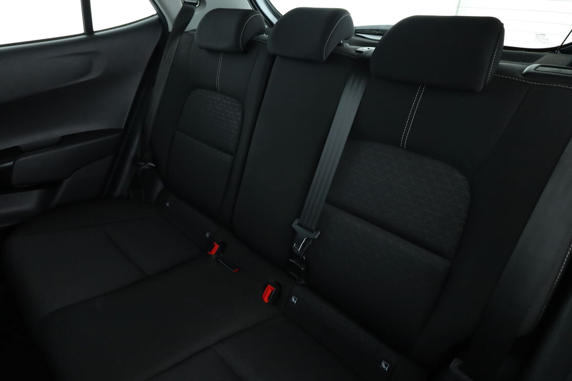 Intérieur sièges arrière depuis le côté conducteur