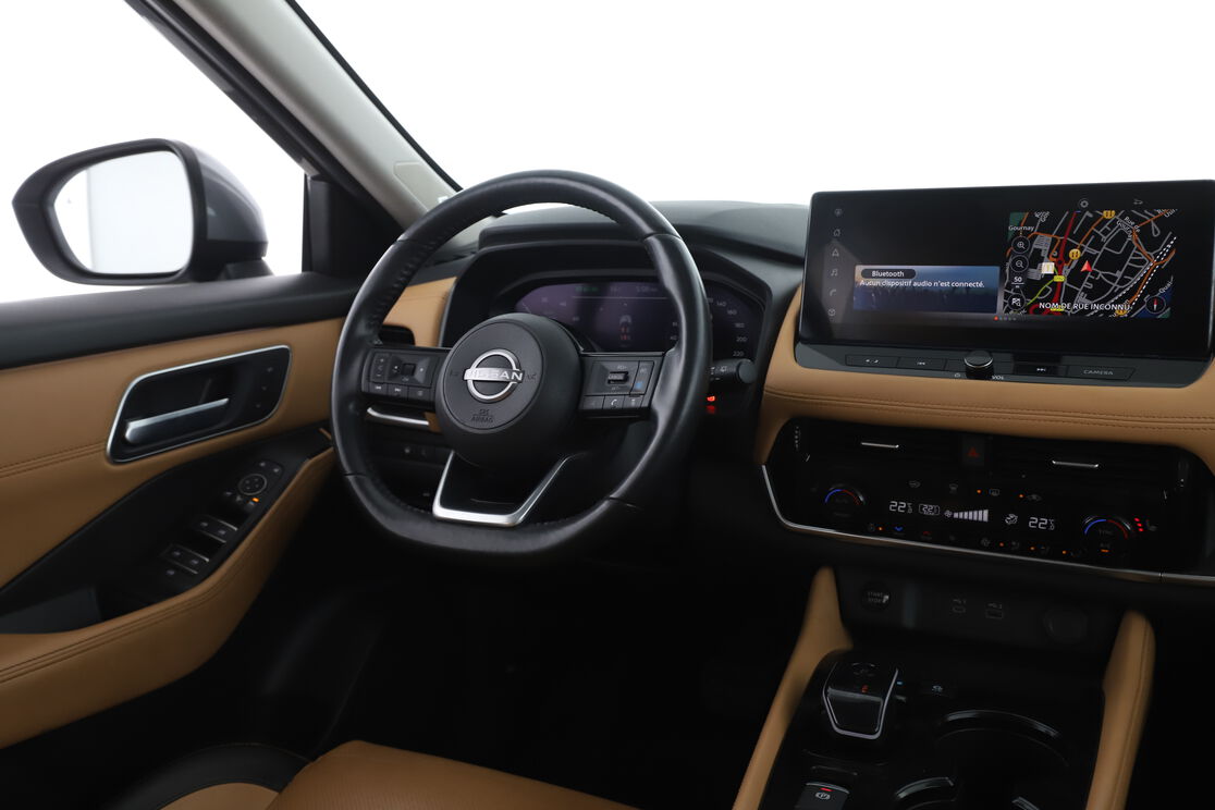 Intérieur côté conducteur depuis le siège arrière