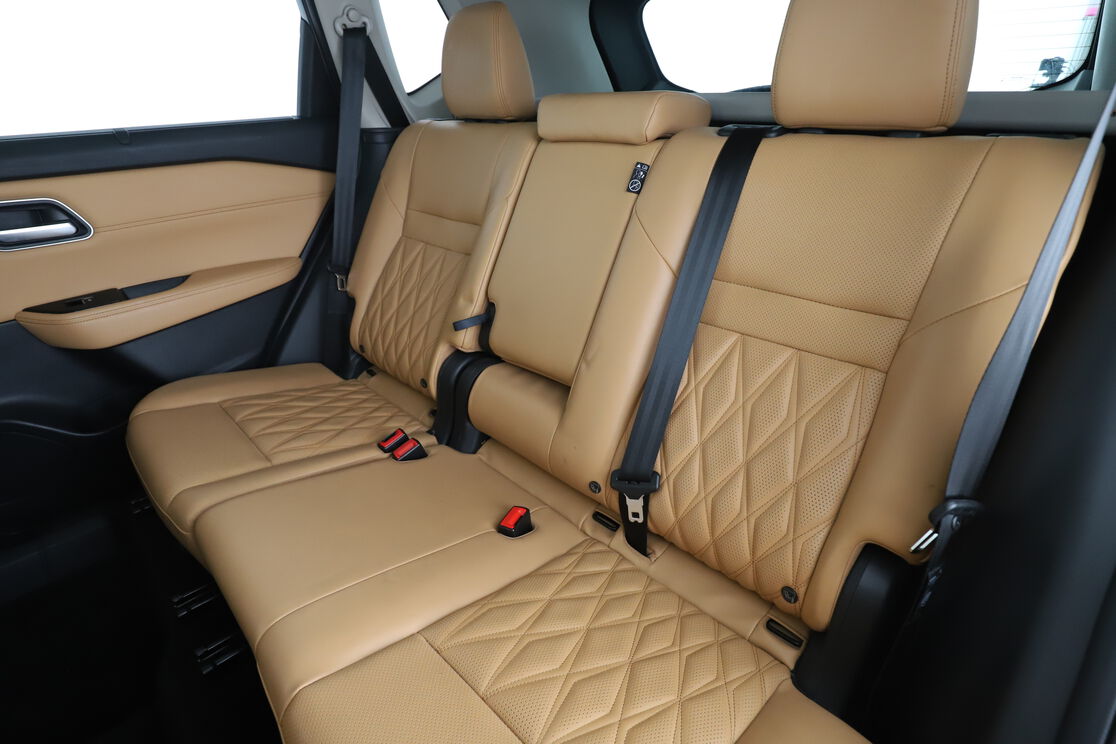 Intérieur sièges arrière depuis le côté conducteur