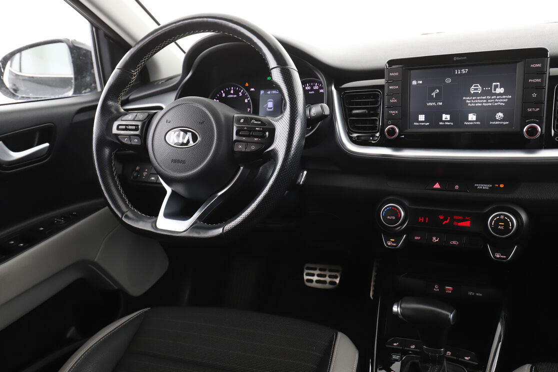 Förarsida sett från baksätet