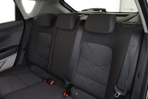 Intérieur sièges arrière depuis le côté conducteur