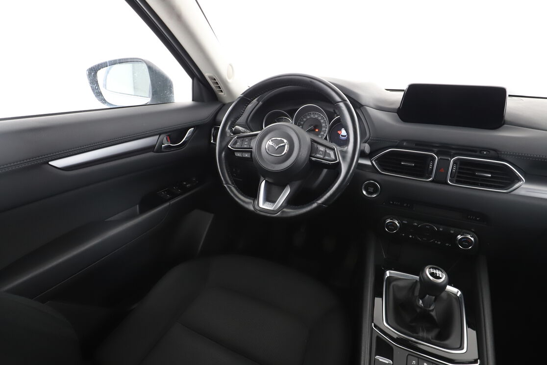 Intérieur côté conducteur depuis le siège arrière
