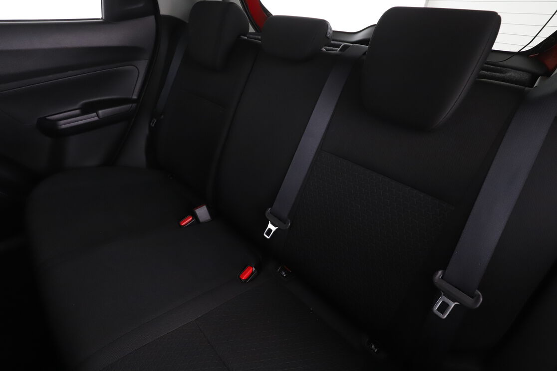 Intérieur sièges arrière depuis le côté conducteur