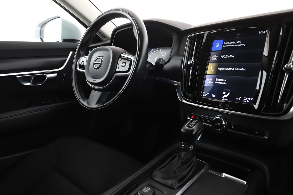 Förarsida sett från baksätet