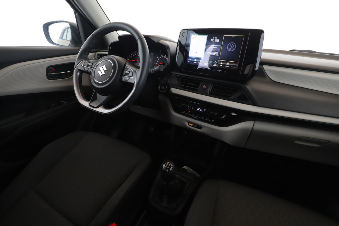Intérieur côté conducteur depuis le siège arrière
