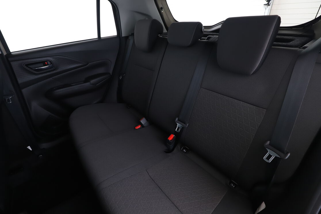 Intérieur sièges arrière depuis le côté conducteur
