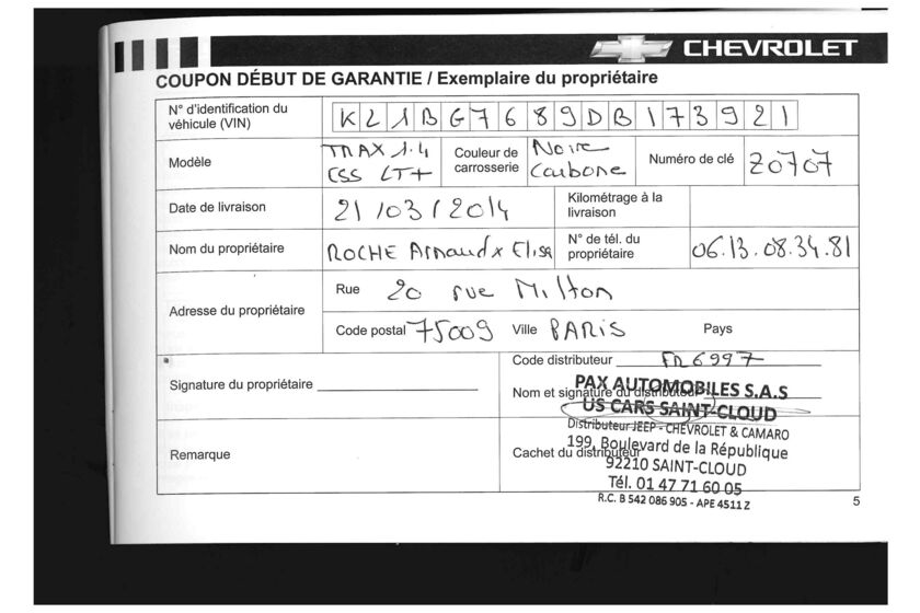 Chevrolet Trax 1.4 TURBO LT 4x4, Benzyna, 41 500 zł