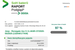 Prawy tył z zewnątrz