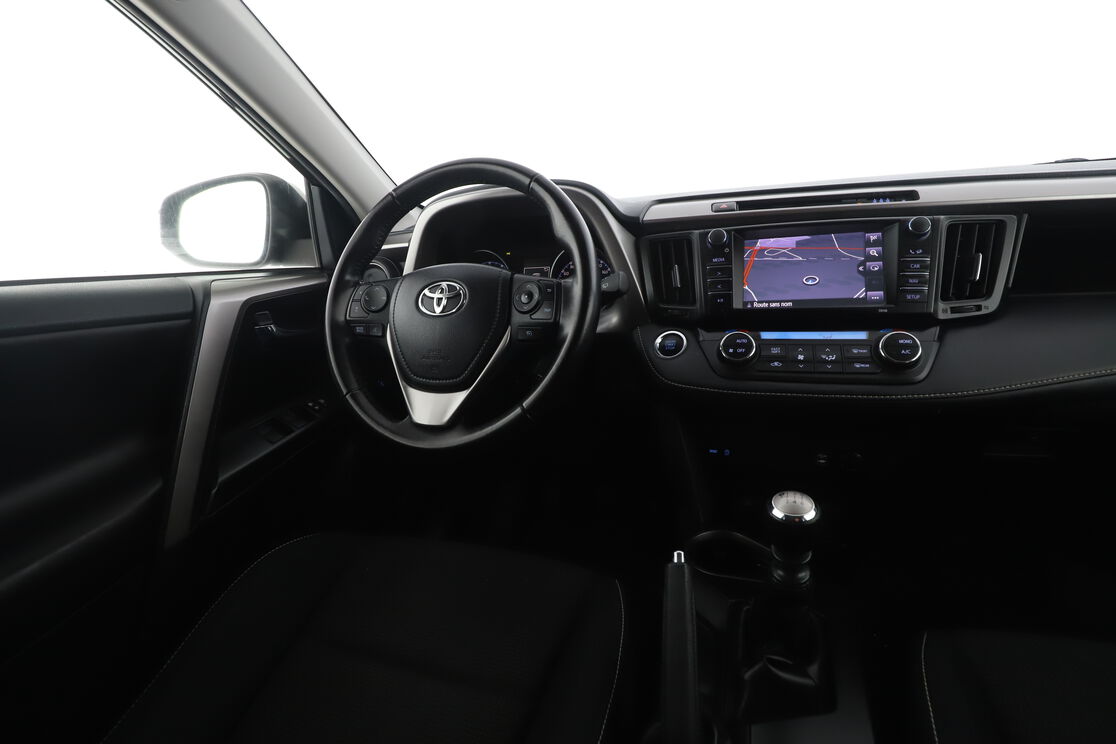 Intérieur côté conducteur depuis le siège arrière