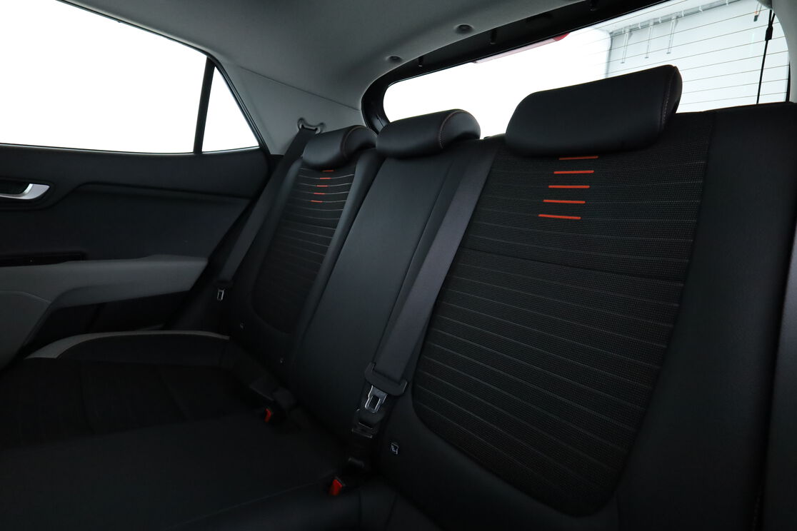 Intérieur sièges arrière depuis le côté conducteur