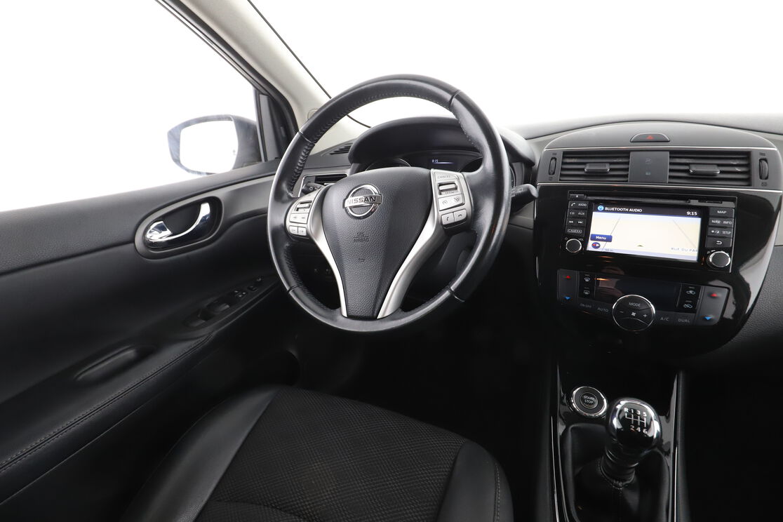 Intérieur côté conducteur depuis le siège arrière