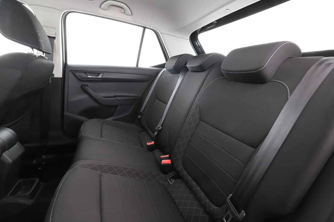 Baksäte bakom förarsätet