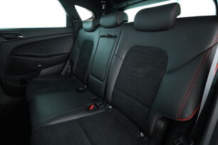 Intérieur sièges arrière depuis le côté conducteur