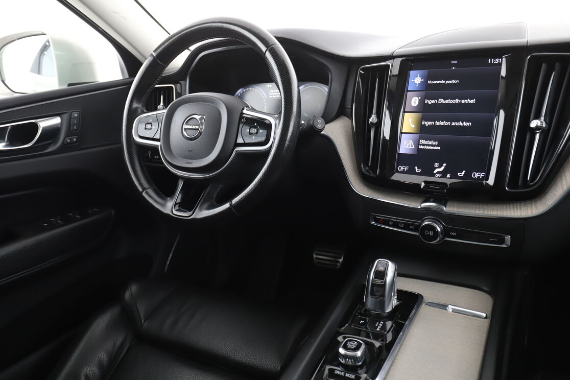 Förarsida sett från baksätet