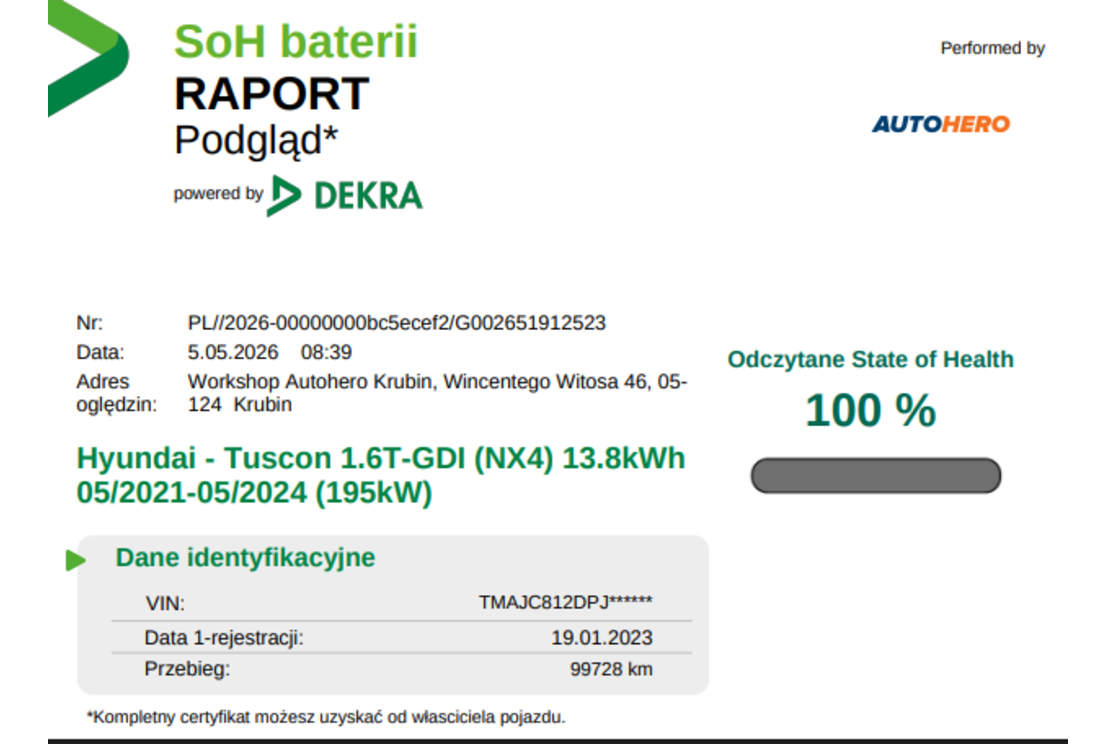 Prawy tył z zewnątrz