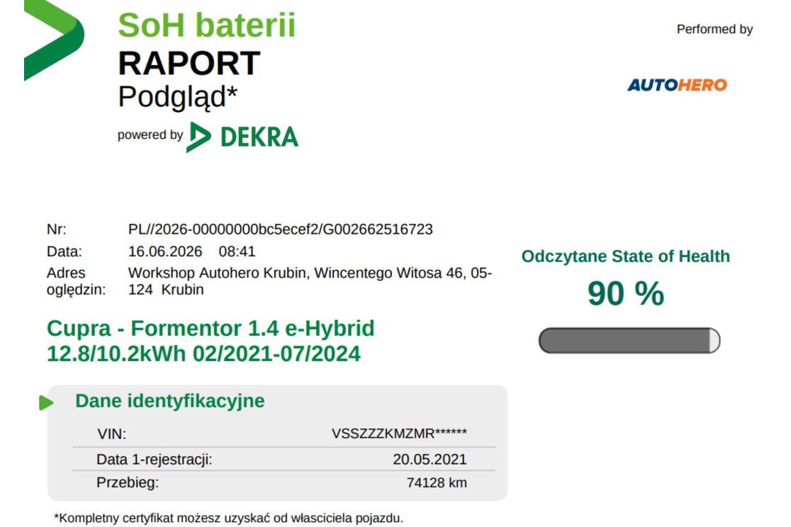 Prawy tył z zewnątrz
