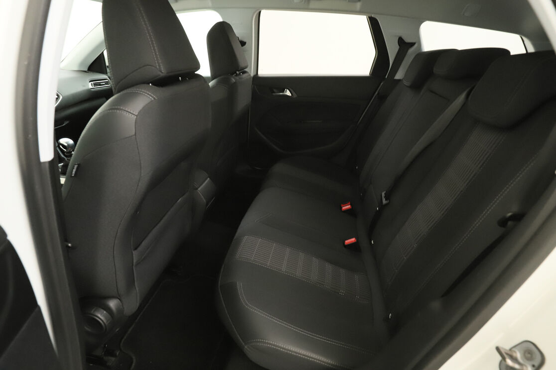 Interieur achterbank bestuurderszijde