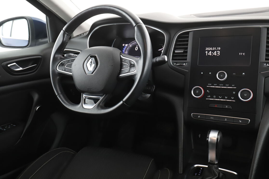 Förarsida sett från baksätet