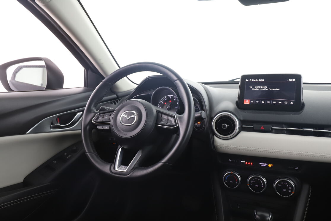 Intérieur sièges arrière depuis le côté conducteur
