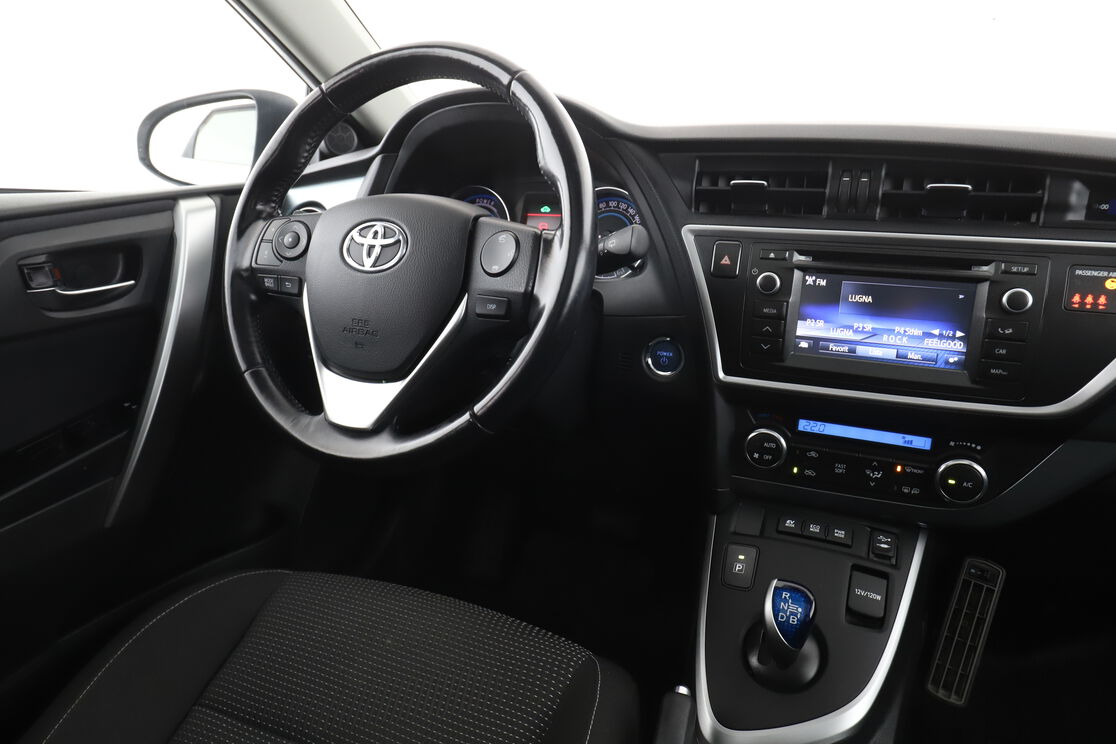 Förarsida sett från baksätet