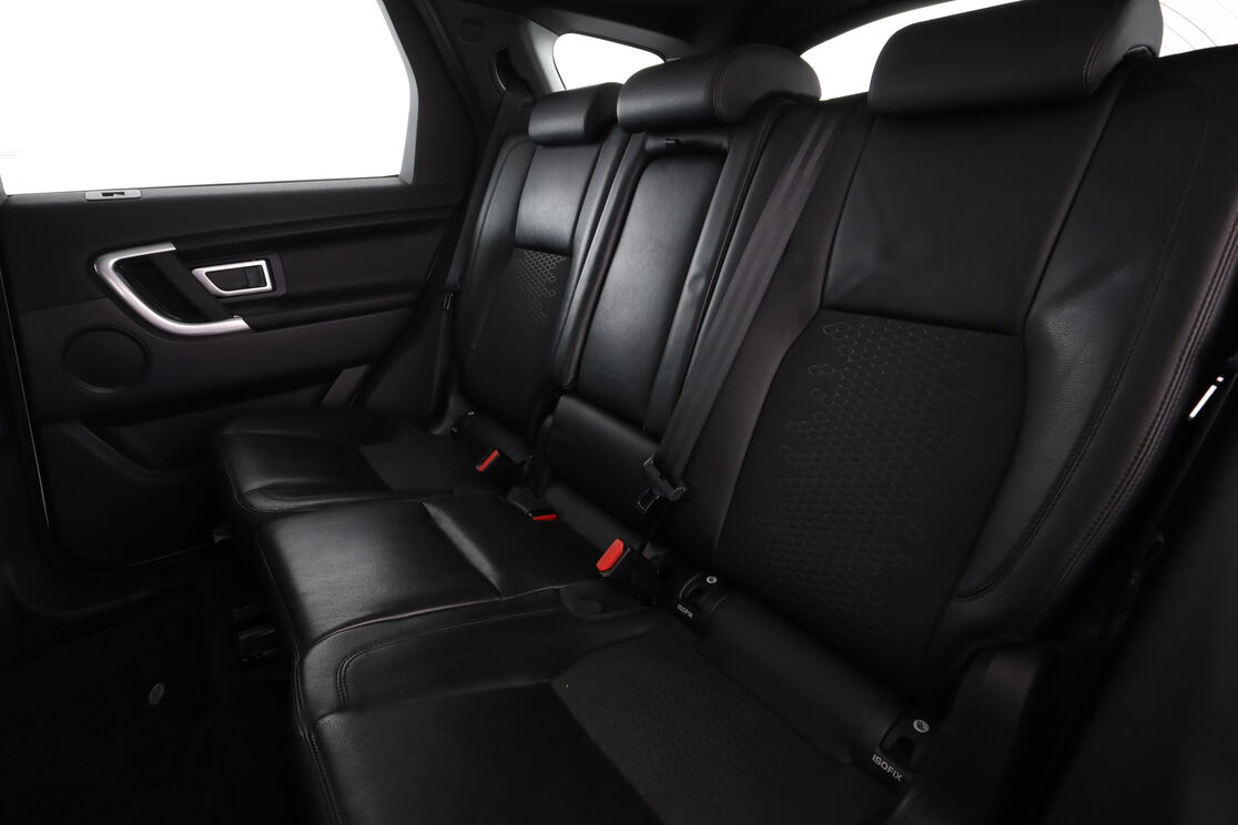 Intérieur sièges arrière depuis le côté conducteur